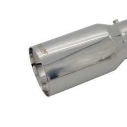 Terminale rotondo acciaio inox
