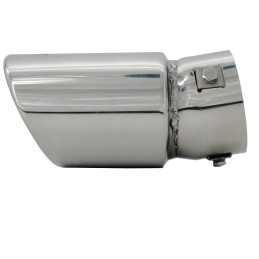 Terminale ovale inclinato acciaio inox