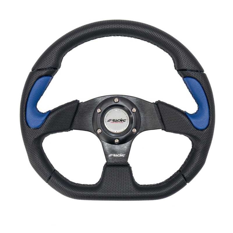 Volante X2 Poly Pelle blu