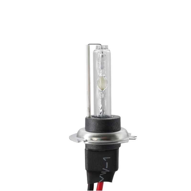 H7 Xenon 6000°K base in metallo