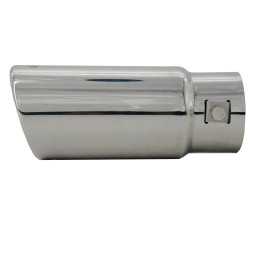 Terminale rotondo inclinato acciaio inox