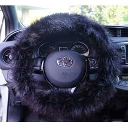 Coprivolante Fluffy Fur nero