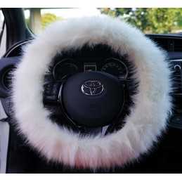 Coprivolante Fluffy Fur bianco