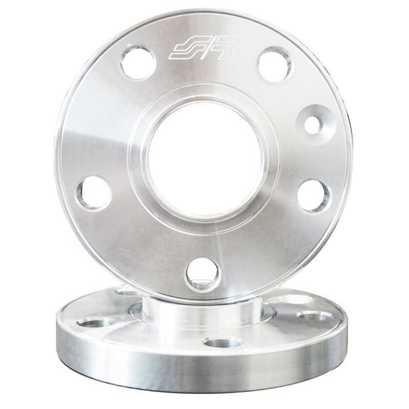 2 distanziali alluminio 20mm 5x114,3 mozzo 66,1