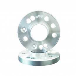 2 distanziali alluminio 20mm 4-5x100 mozzo 57,1