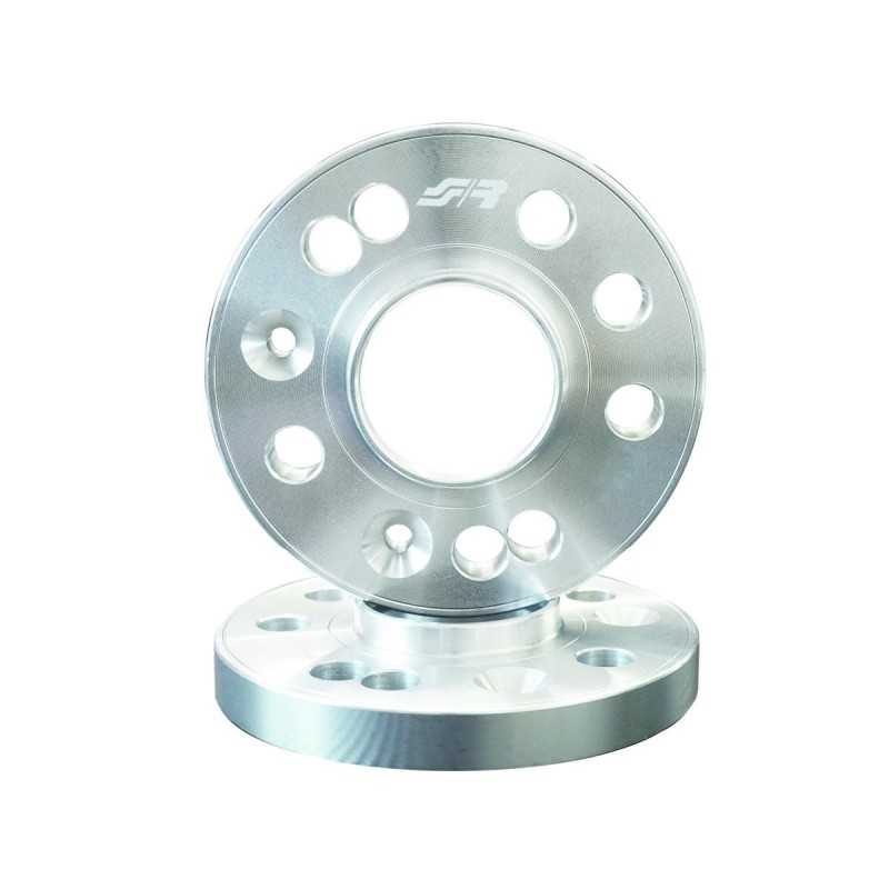 2 distanziali alluminio 20mm 4-5x100 mozzo 57,1