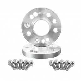 2 distanziali alluminio 16mm 4/5x98 mozzo 58,1 con bulloneria