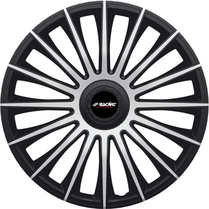 Copricerchi 15" Austin Silver Black