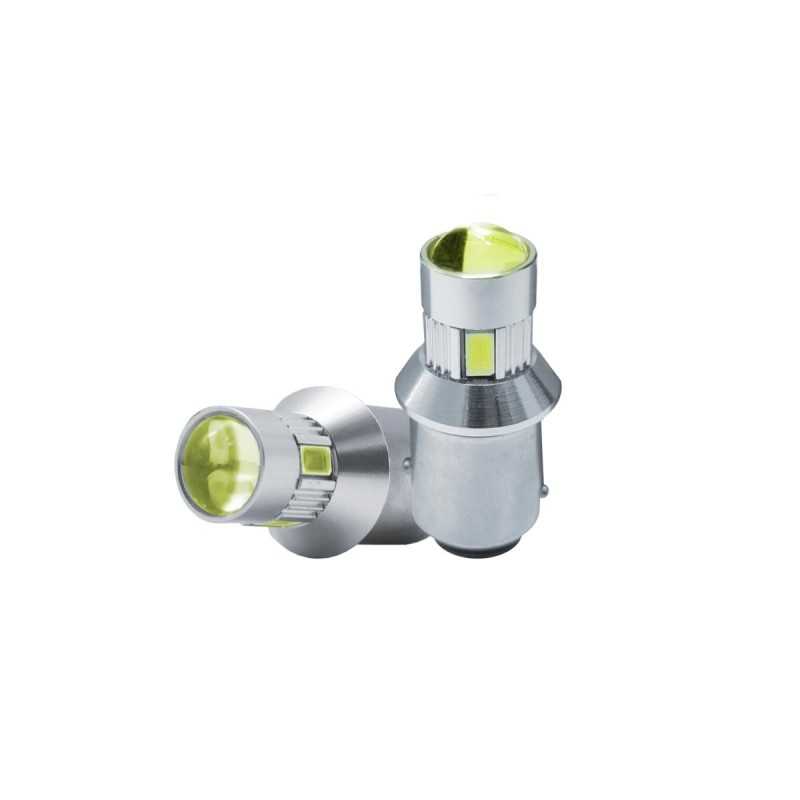 Bau15s canbus no polarity 6 led arancio