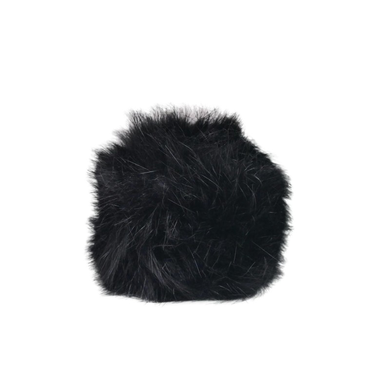 Copripomello Fluffy Fur nero