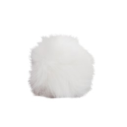 Copripomello Fluffy Fur bianco