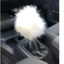 Copripomello Fluffy Fur bianco
