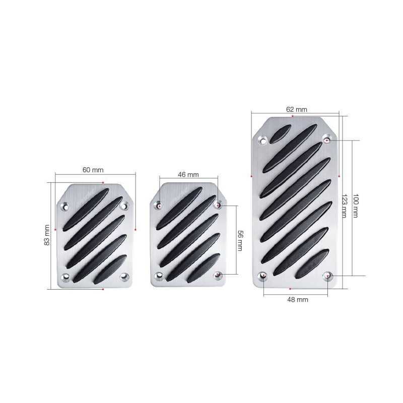 Pedali Black Stripe