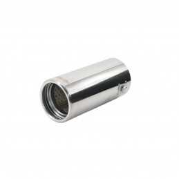 Terminale rotondo acciaio inox
