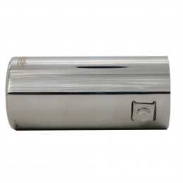Terminale rotondo acciaio inox
