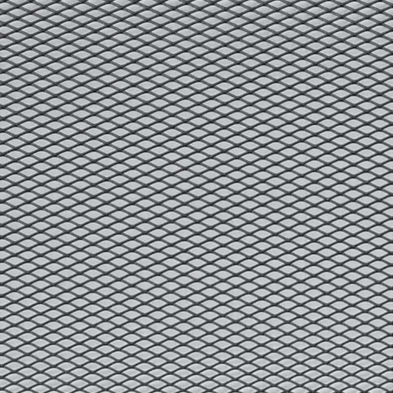Griglia alluminio nero 1100x500mm per microcar