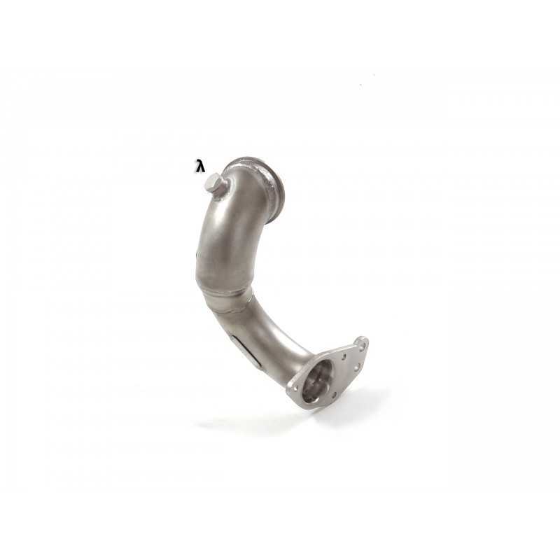 Tubo sostituzione catalizzatore Gr. N inox&nbsp;&nbsp;&nbsp;