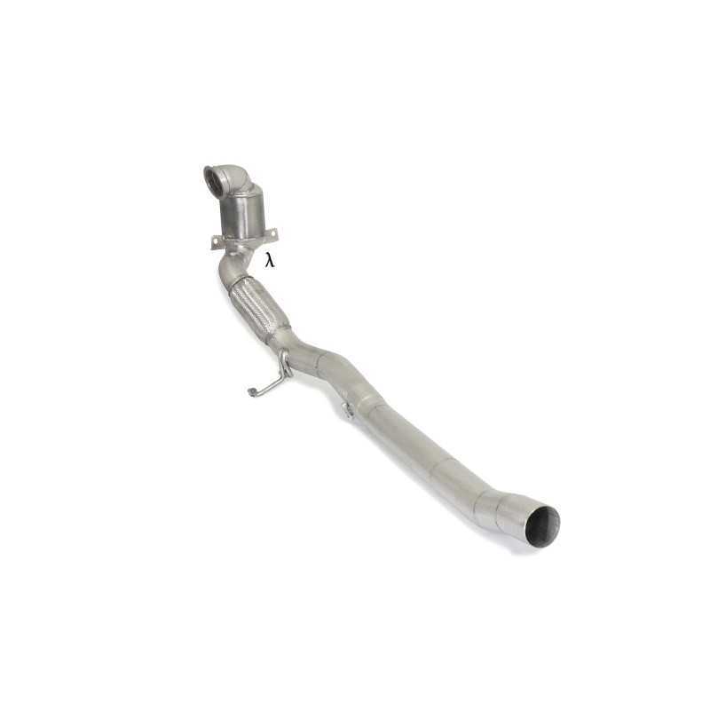 Catalizzatore metallico 200cpsi Gr. N&nbsp;&nbsp;&nbsp; Linea maggiorata diametro 76 mm Richiede rimappatura della centralina&nbsp;