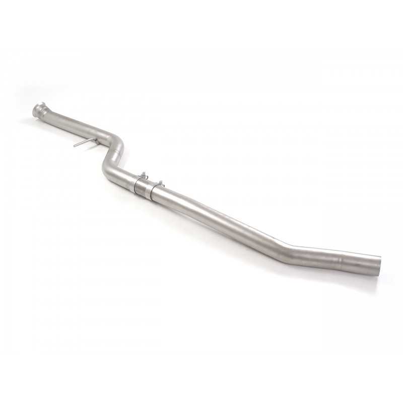Tubo centrale Gr.N senza silenziatore inox&nbsp;&nbsp;