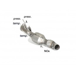 Catalizzatore Gr.N e tubo sostituzione filtro antiparticolato Gr. N inox   
 
 Richiede rimappatura della centralina