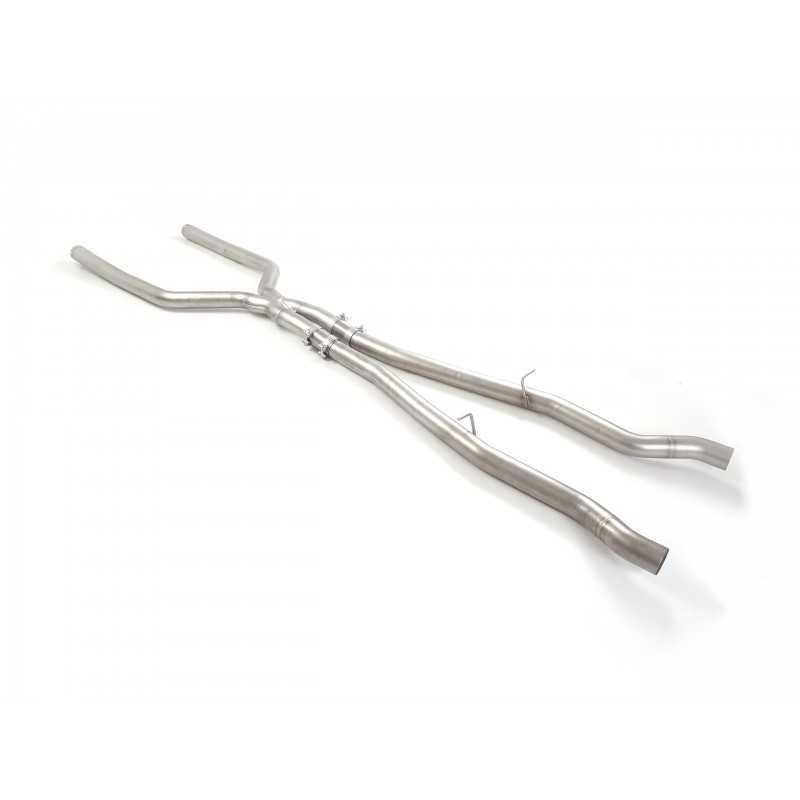 Tubo centrale Gr.N senza silenziatore inox&nbsp;&nbsp;