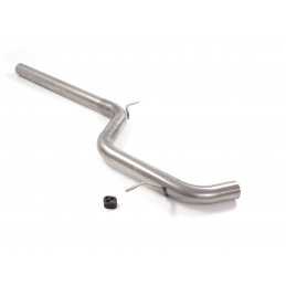 Tubo centrale Gr.N senza silenziatore inox&nbsp;&nbsp; Linea maggiorata diametro 70 mm