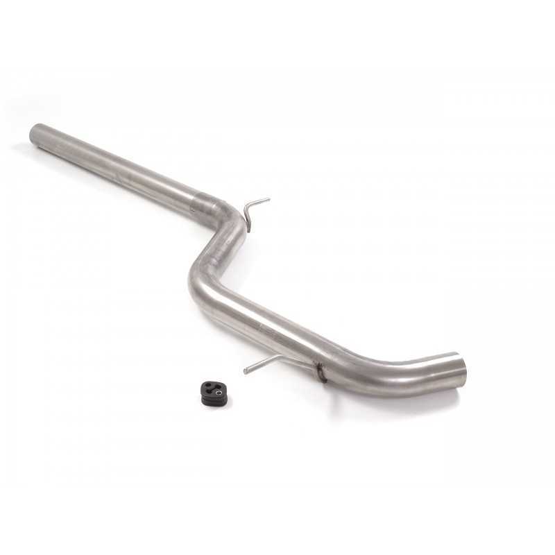 Tubo centrale Gr.N senza silenziatore inox&nbsp;&nbsp; Linea maggiorata diametro 70 mm