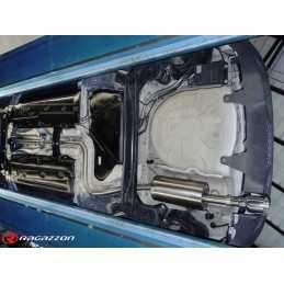 Posteriore inox con terminale rotondo 102 mm Sport Line