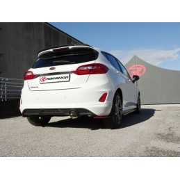 Posteriore inox con terminale rotondo 102 mm Sport Line