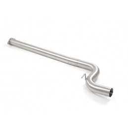 Tubo centrale Gr.N senza silenziatore inox&nbsp;&nbsp; Linea maggiorata diametro 76 mm