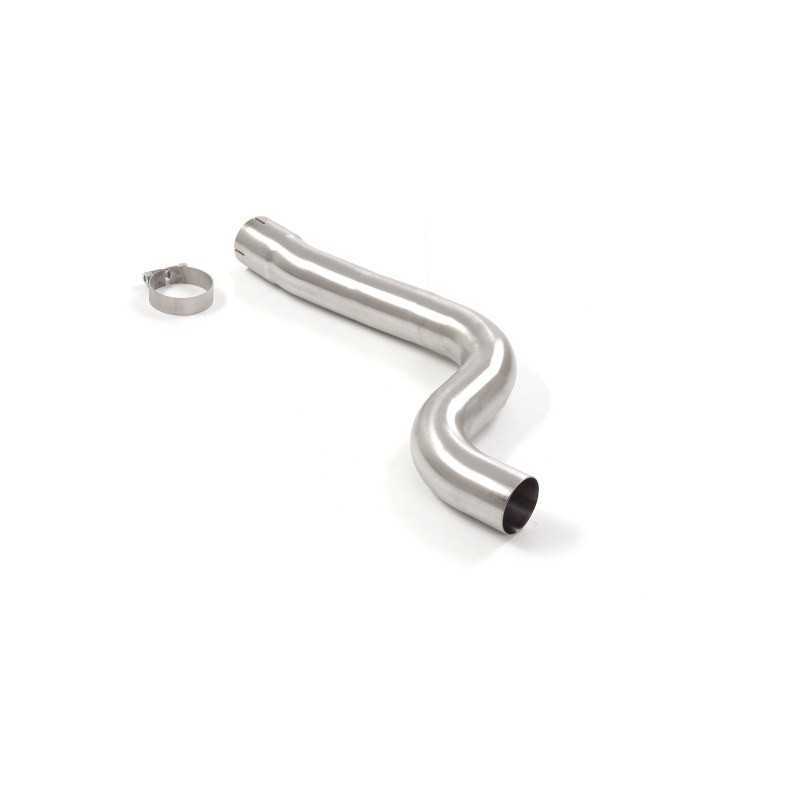 Tubo anteriore in inox&nbsp;&nbsp; Linea maggiorata diametro 70 mm