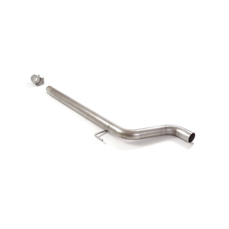 Tubo centrale Gr.N senza silenziatore inox&nbsp;&nbsp; Linea maggiorata diametro 70 mm