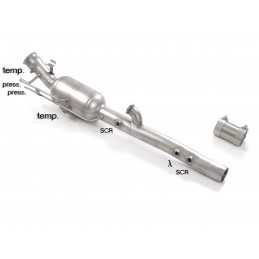 Catalizzatore Gr.N e tubo sostituzione filtro antiparticolato Gr. N inox&nbsp;&nbsp;&nbsp; Richiede rimappatura della centralina