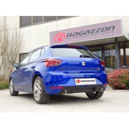 Posteriore inox sdoppiato con terminali rotondi 2 / 90 mm Sport Line