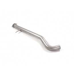 Tubo centrale Gr.N senza silenziatore inox&nbsp;&nbsp; Linea maggiorata diametro 70 mm
