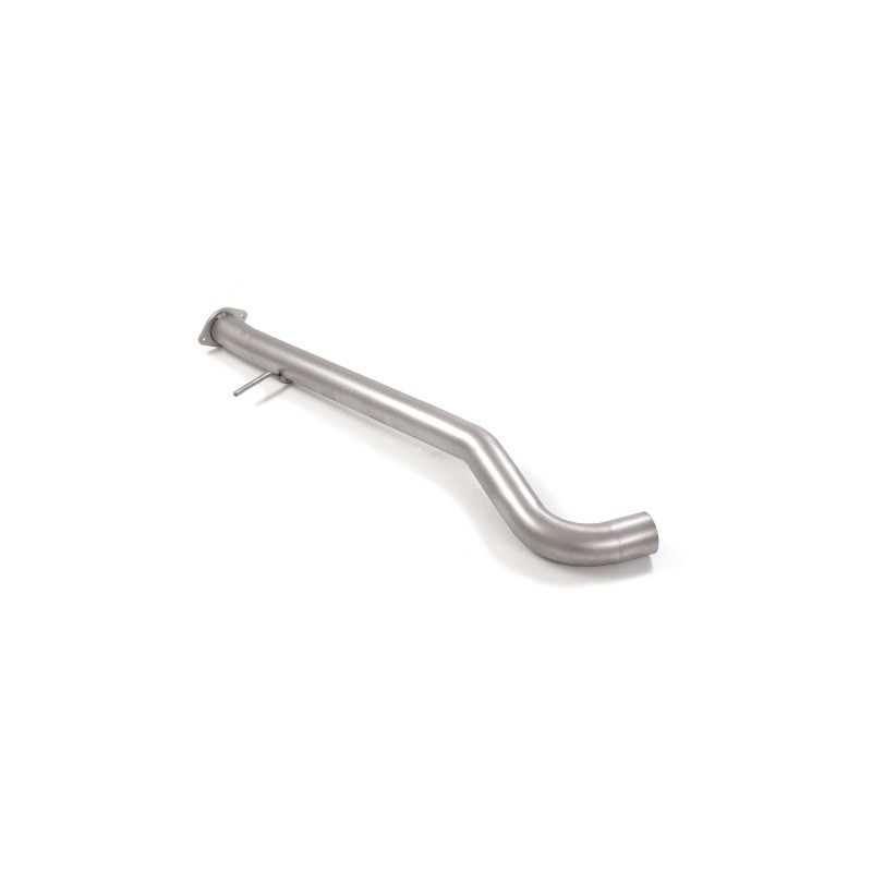 Tubo centrale Gr.N senza silenziatore inox&nbsp;&nbsp; Linea maggiorata diametro 70 mm