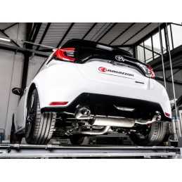 Posteriore inox sdoppiato Gr. N con terminali rotondi 2 / 100 mm Carbon Shot Linea maggiorata diametro 70 mm