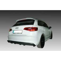 Diffusore posteriore Audi A3 8V Sportback (2013-2016) (Single Exhaust)