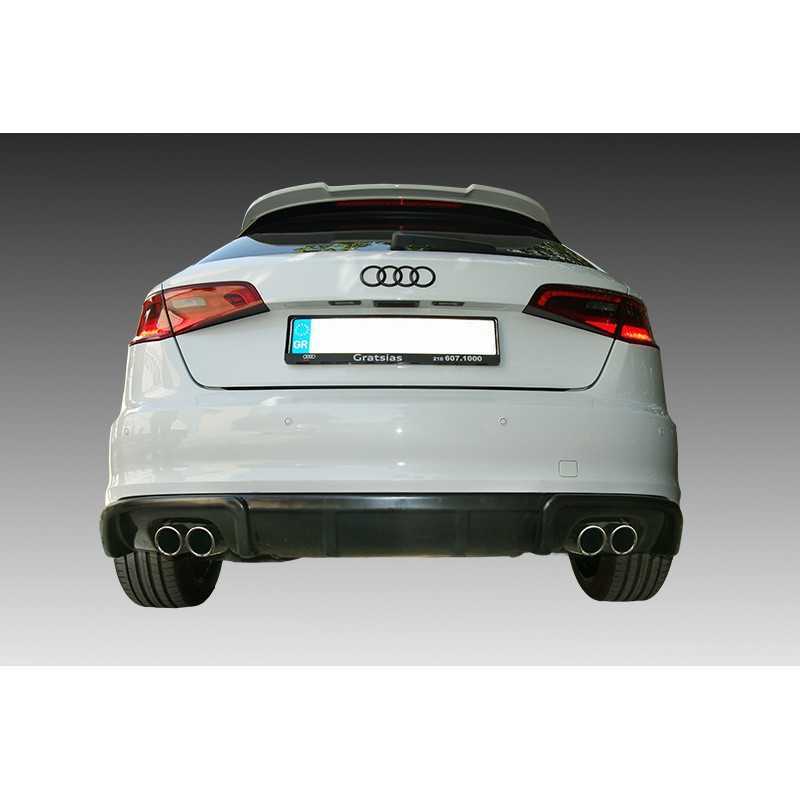 Diffusore posteriore Audi A3 8V Sportback (2013-2016) (Exhaust L+R)