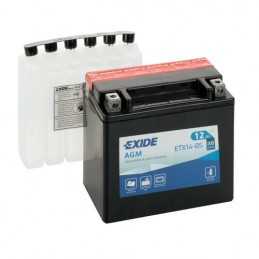 BATTERIA 12Ah 200A EXIDE MOTO AGM A CARICA SECCA