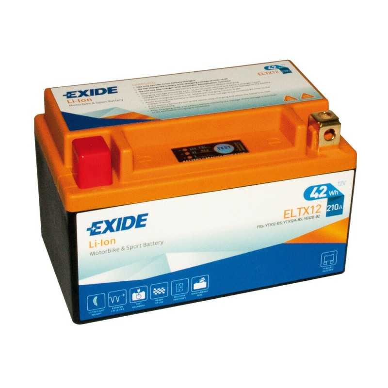 BATTERIA 42Ah 210A EXIDE MOTO LI-ION