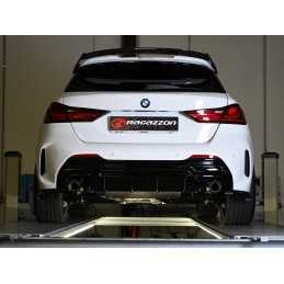 Posteriore inox sdoppiato con terminali rotondi 2 / 102 mm Sport Line&nbsp;&nbsp; con valvola integrata.Il controllo della valvola avvie