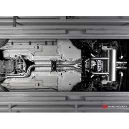 Centrale inox + Posteriore inox con terminali rotondi 2 / 114 mm Sport Line Con valvola a depressione.&nbsp; Linea maggiorata dia