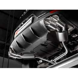 Posteriore inox sdoppiato con terminali rotondi 2 / 102 mm Sport Line&nbsp;&nbsp;