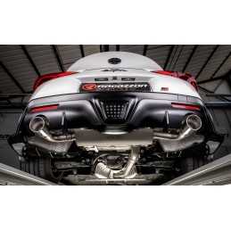 Posteriore inox sdoppiato con terminali rotondi 2 / 102 mm Sport Line&nbsp;&nbsp; con valvola integrata.Il controllo della valvola avvie