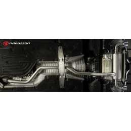 Posteriore inox sdoppiato con terminali rotondi 2 / 102 mm Sport Line Black&nbsp;&nbsp; con valvola integrata.Il controllo della valvola