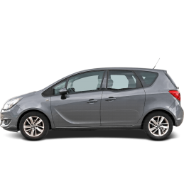 BARRE PORTATUTTO MODULA SIMPLE BAR- KIT OPEL MERIVA II MONOVOL 2010