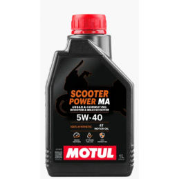 MOTUL 5W40 SCOOTER POWER 4T MA 1 LT