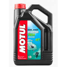 MOTUL 25W40 MARINE TECH 4T 5 LT