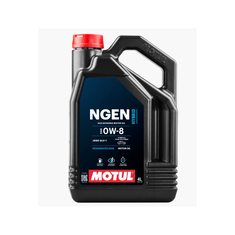 MOTUL NGEN HYBRID 0W-8 4 LT